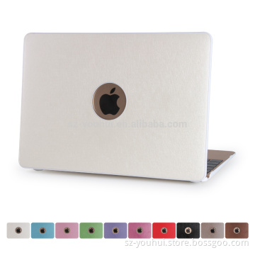 Best Selling Silk Pattern PU Leather Hard Protective Cover Case for Macbook 11" 12" 13" 15"